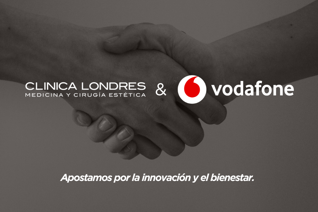 Clínica Londres y Vodafone se unen en una alianza estratégica para impulsar la innovación tecnológica y mejorar el bienestar de los pacientes, ofreciendo medicina estética y tratamientos con la máxima calidad y seguridad.