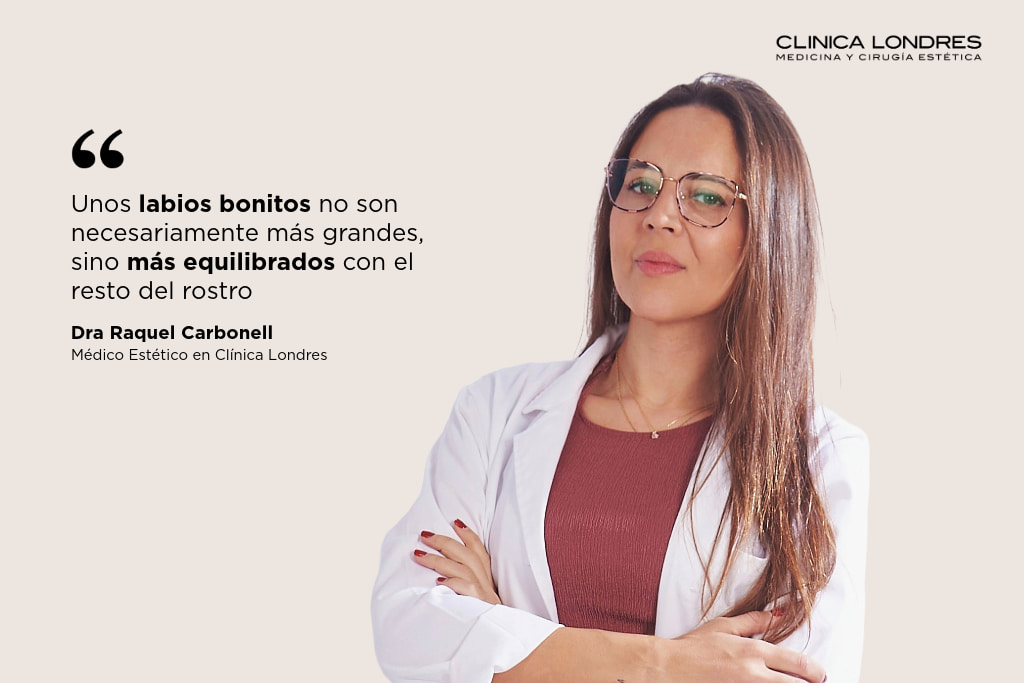 Dra Carbonell sobre el aumento de labios